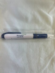 5 Vintage Requip Uni-Ball Pens – Pharma Promo Samples – 1980s – New in Sleeve