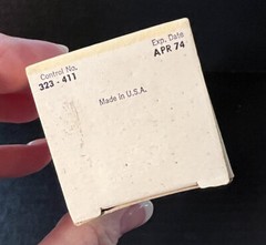 VTG GEVRABON Brown Pharmacy Bottle Apothecary Vitamin Mineral Lederle Labs NY