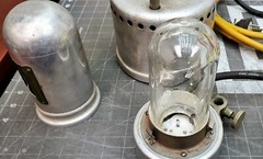 VINTAGE SODIUM LAB ARC Polariscope Light Source General Electric Vapor Lamp Comp