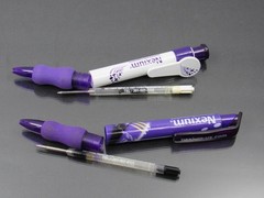 Nexium Wide Body PENS Drug Rep Pharmaceutical Promo Medical Advertising Lot of 2