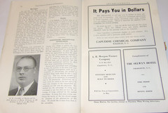 VTG 1940 DRUGGIST CONVENTION SOUVENIR BOOK! CHARLOTTE, NC! ADS/HOTELS/PICTURES!