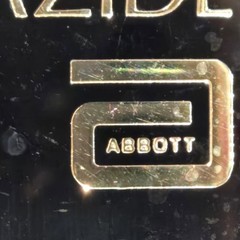 Vintage Abbott Enduron Methyclothiazide Pharmacy Advertising Display Box Medical