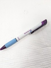 Frova pen white purple blue Pharmaceutical drug promo rep advertising