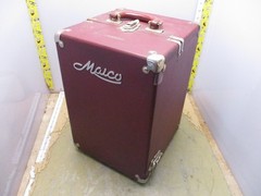 Vintage Maico F-1 Tube Audiometer Precision Hearing Test Instrument {GREY SHELF}