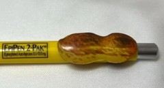EpiPen Drug Rep Collectible Pharmaceutical PEANUT Clicker Pen Pocket Clip