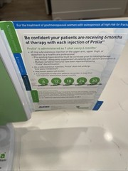 Prolia (Denosumab) Injection Pharmaceutical Model Advert For Doctors Office