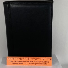 Drug Rep Pharmaceutical Promo Advertising Lipitor Black Notebook With Pen 6×8.25