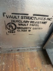 Pharmaceutical Walk In Safe DEA CLASS M, 6 SIDED LIGHTWEIGHT VAULT
