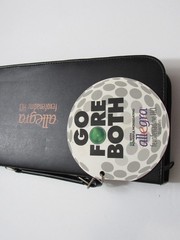 Allegra Golf Putting Travel Set w/ 3 Balls & Case Drug Rep Pharmaceutical Promo
