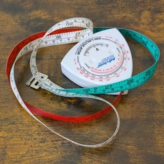 Advicor BMI Calculator Tape Measure Pharmaceutical Advertising Promo