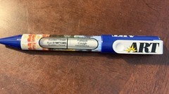 Vintage Roche Pharmaceutical Art Of Influenza Management Pen-works