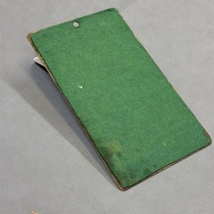 Vintage Metal Mini Clipboard Advertising West Wholesale Drug Co Philadelphia