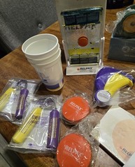 Pharmaceutical Drug Rep Marketing Office Supplies Lot Relpax Crestor Zmax LQQK !