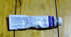 RARE vintage 1950s VASELINE Petroleum Jelly pharmaceutical TUBE NOT JAR Ponds