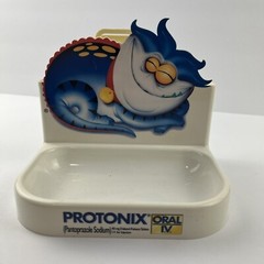 Protonix Drug Display Oral Iv Candy Dish Change Holder Pamphlet Holder