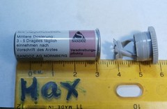 Vtg SANDOZ BELLERGAL barbiturate, pharmacy Swiss pharmacy Swiss