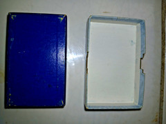 PILL BOX FROM BREMERS PHARMACY MILWAUKE VINTAGE 2 3/4 X1/3/4 X1/2″
