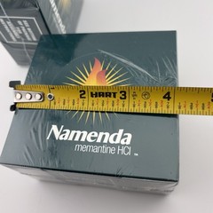 2 Namenda Pharmaceutical Drug Rep Note Pad 4“x 4“- New & Sealed NOS