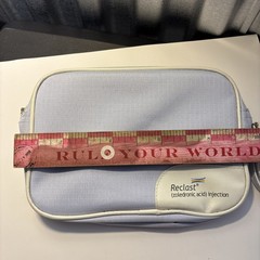 Reclast Pharmaceutical Promotion Zipper Pouch Drug Rep