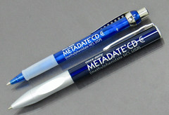 Metadate CII PENS 1 Heavy Metal Twist Drug Rep Pharmaceutical Advertising RARE