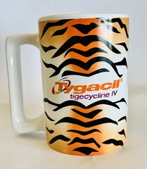 Tygacil Coffee Mug Pharmaceuticals Drug Promo Medicine Wyeth 14oz Vintage Cup