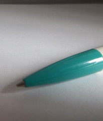 Benicar Olmesartan Medoxomil Promo Pen – Teal/White – Ridged Grip