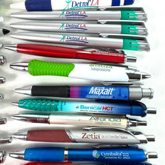 Lot of 46 Pharmaceutical Advertising Click Pens Drug Reps Zoloft Chantix Nexium