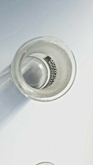 ACIDUM ARSENICOSUM ANHYDRICUM, Vintage Glass Apothecary Pharmacy Clear Jar, 50ml