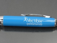 Superb Vectibix Heavy Metal PEN Drug Rep Pharmaceutical Promo Advertising Rare