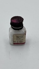 RARE Vintage Grifulvin McNeil Clear Glass Medicine Bottle as display/collectible