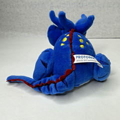 Protonix Drug Rep Pharma Plush Blue Toy Gerdy Dinosaur Promo Advertising Vintage