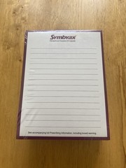 2008 Symbyax 10 Pack Note Pad Lilly Pharmaceutical Drug Rep NEW 4″x6″ Advertise