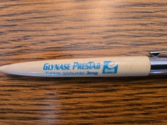 Glynase PresTab w/Floating Tablet Pen Pharmaceutical Drug Ritepoint RARE Writes