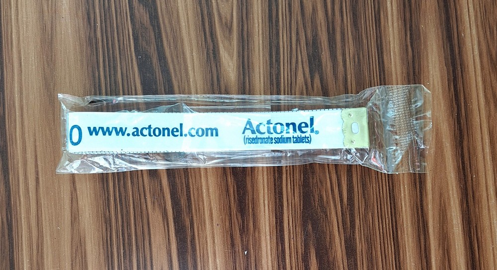 Actonel Tape Measure SEALED Pharmaceutical Drug Rep Promo Advertisement NOS