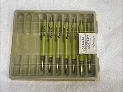 Zyrtec Pen Drug Rep Pens Pharma Metal Weighted Promo Tested and working Lot of 7