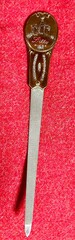 Vintage Eli Lilly Pharmaceuticals & Biologicals Doctor Nail File/Letter Opener