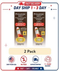 (2 pack) Primatene MIST Epinephrine Oral Inhalation Aerosol