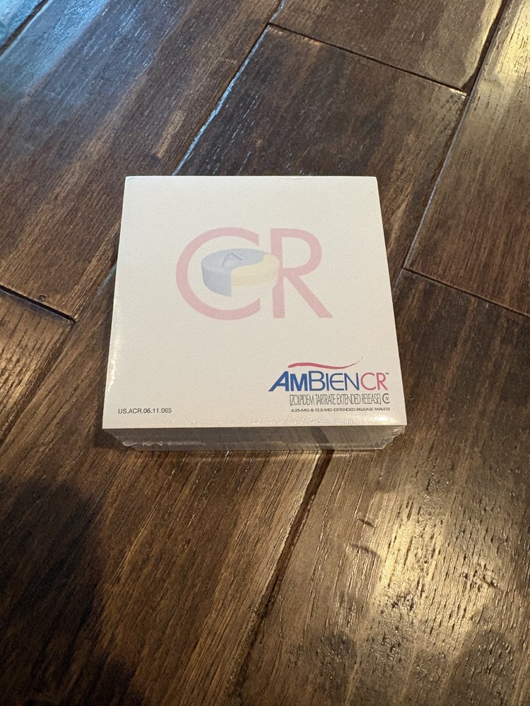 Ambien CR Pharma Drug Rep Promo Giveaway Notepad 4″ Square – NEW & RARE