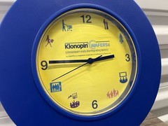 Klonopin Clock Drug Advertising Clonazepam Wafers Drug Clock Marketing Rare