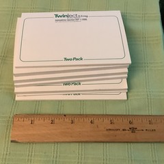 Twinject 0.3mg Post It Type Note Pads Lot Of 5 Drug Advertisement
