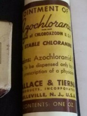 Vintage Wallace & Tiernan „Ointment of Azochloramid“ Tube With Box Drug Pharma