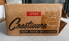 Rare Find New Owens Illinois Pharmacist Pharmacy Medical Covered Casserole Dish