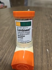 Vintage Combivent Inhaler Pharmaceutical Drug Rep Promotional Paperclip Holder
