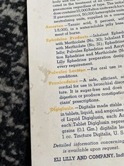 Vintage Eli Lilly Company Chemical Pamphlet Undenatured Bacterial Antigens M