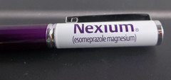 Nexium Pharmaceutical Promo Pen w/ Cap – Drug Rep Advertising Esomeprazole