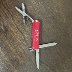 Eli Lilly & Co. Evista Swiss Army pocket knife & Parker ink pen set