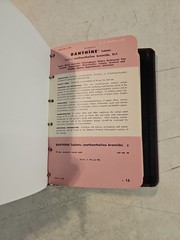 Vintage 1960’s G.D. Searle & Co Pharmaceutical Products Reference Book In Binder