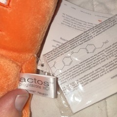 Actos Pioglitazone HCl Pharmaceutical Advertising Plush Collectible