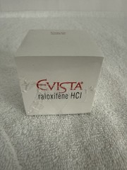 Evista Pharmaceutical Drug Rep Notepad Sticky Notes Cube 2 x 2 x 2
