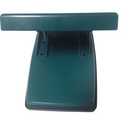 Namenda Memantine HCl Pharma Promo 2-Hole Punch Teal Green Sunburst Logo Vintage
